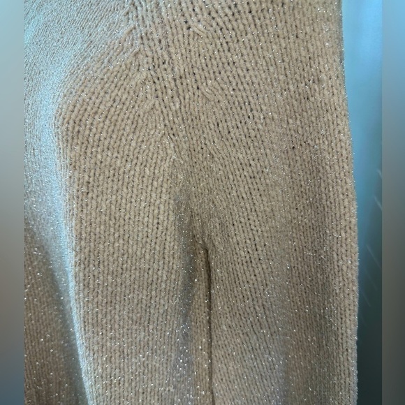 nwt Mud Pie Liara Lurex Sweater Blush Size Small - Picture 8 of 9